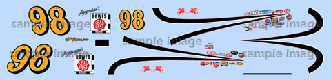 1964 Bowes Seal Fast Decals